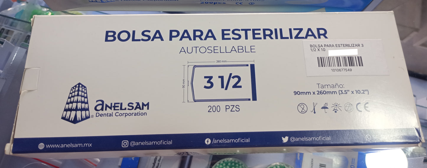 Bolsa para esterilizar