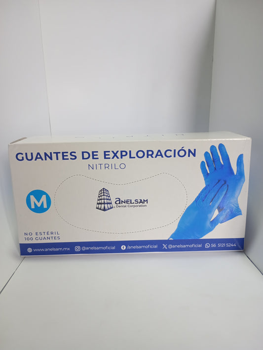 Guante Nitrilo Azul