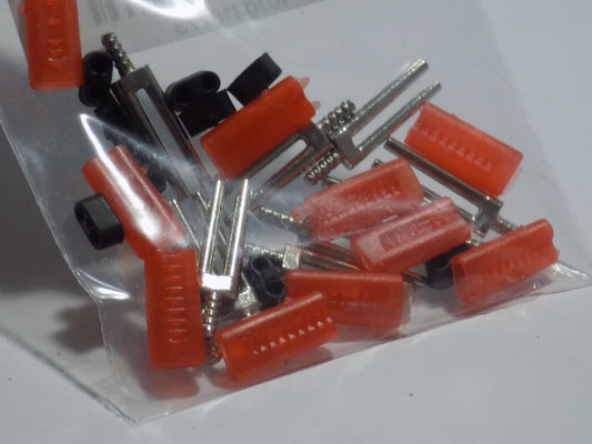 Dowel pin doble c/funda roja