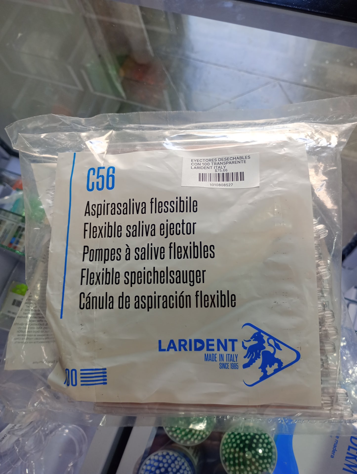 Eyectores Desechables Larident c/100