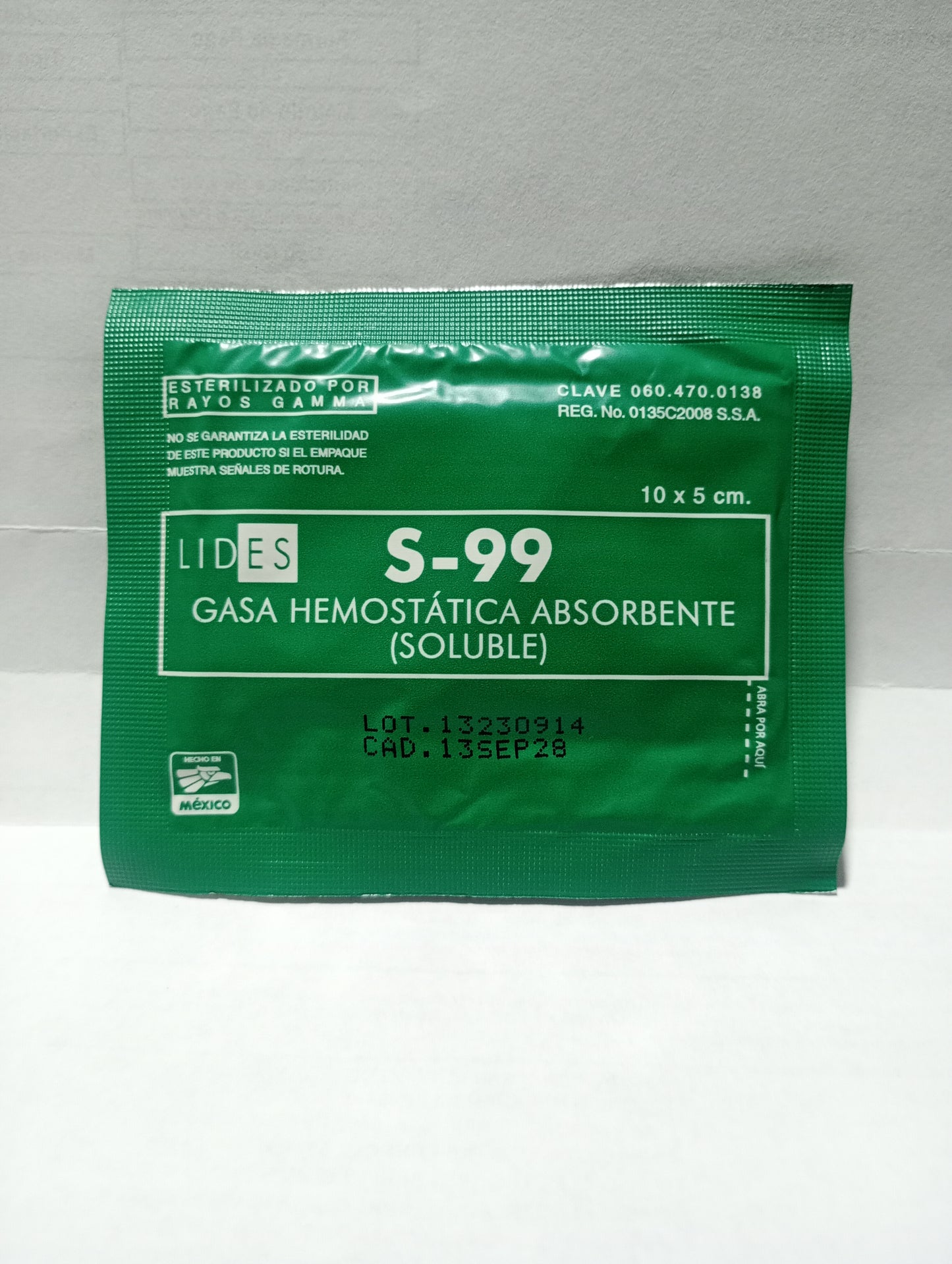 Gasa Hemostatica S99