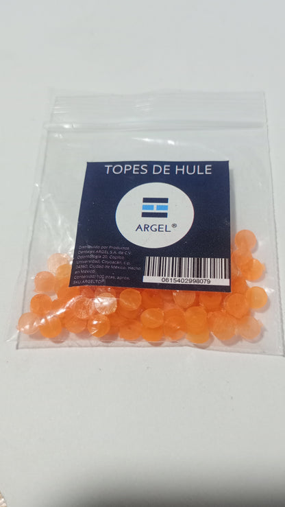 Topes de Hule c/100
