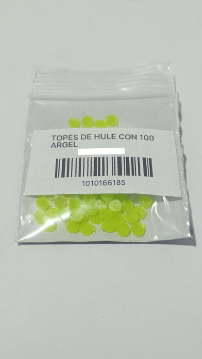 Topes de Hule c/100