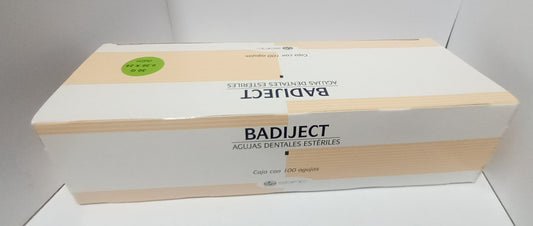Aguja Dental Corta 30 Badiject c/100pz