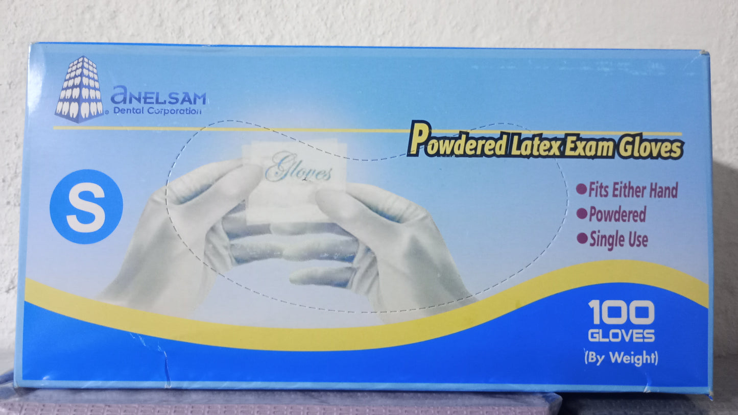 Guante de Látex Anelsam (con polvo)