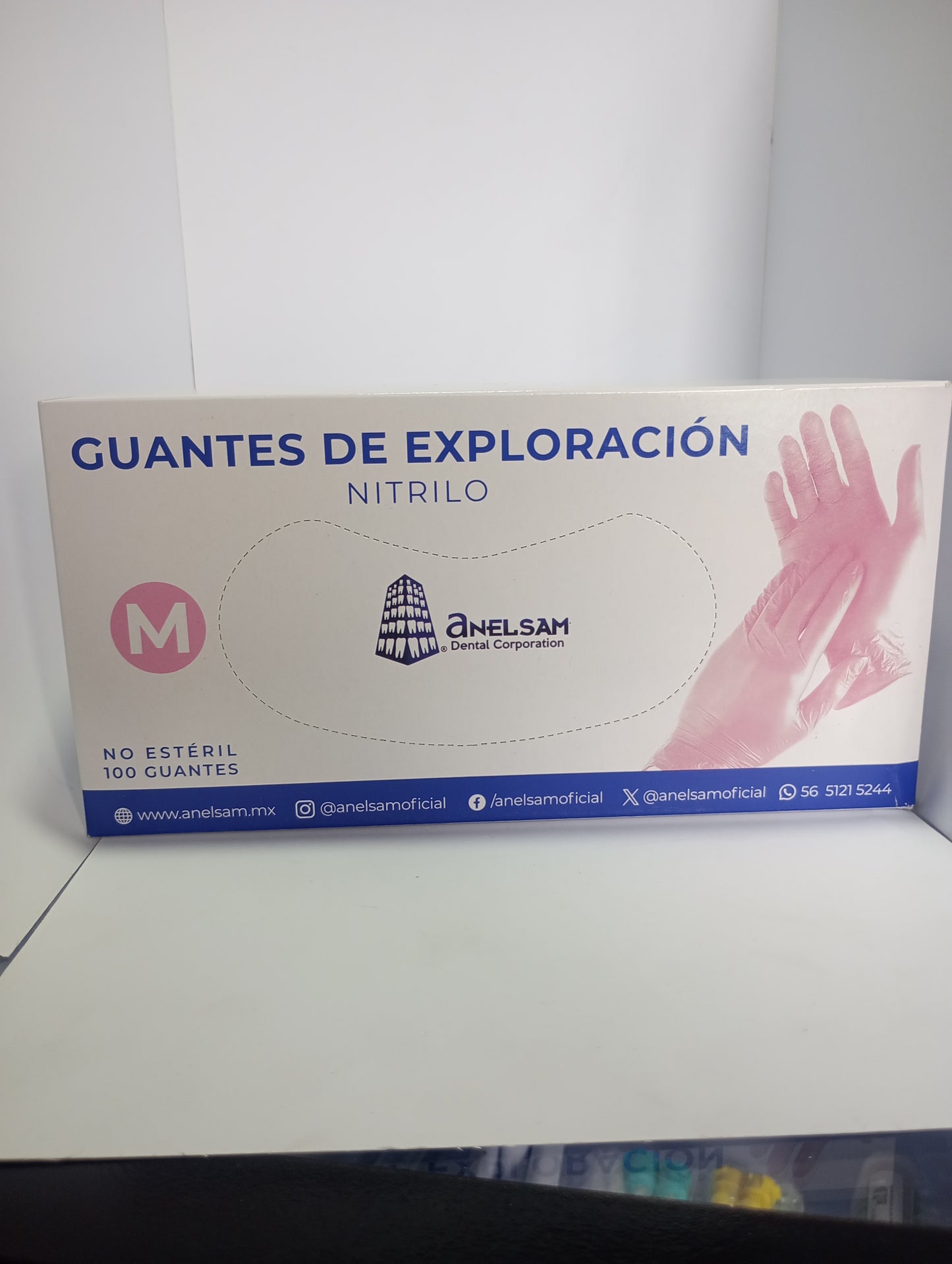Guante Nitrilo Rosa